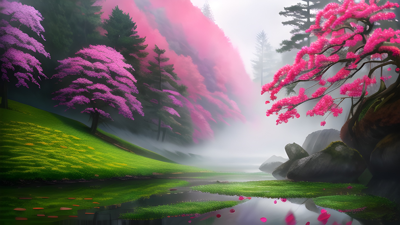 an和ae素材修仙古代自然风景-沙雕动画素材