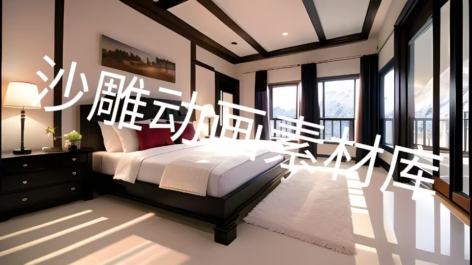 an和ae素材场景背景现代室内豪华简约奢华室内-沙雕动画素材