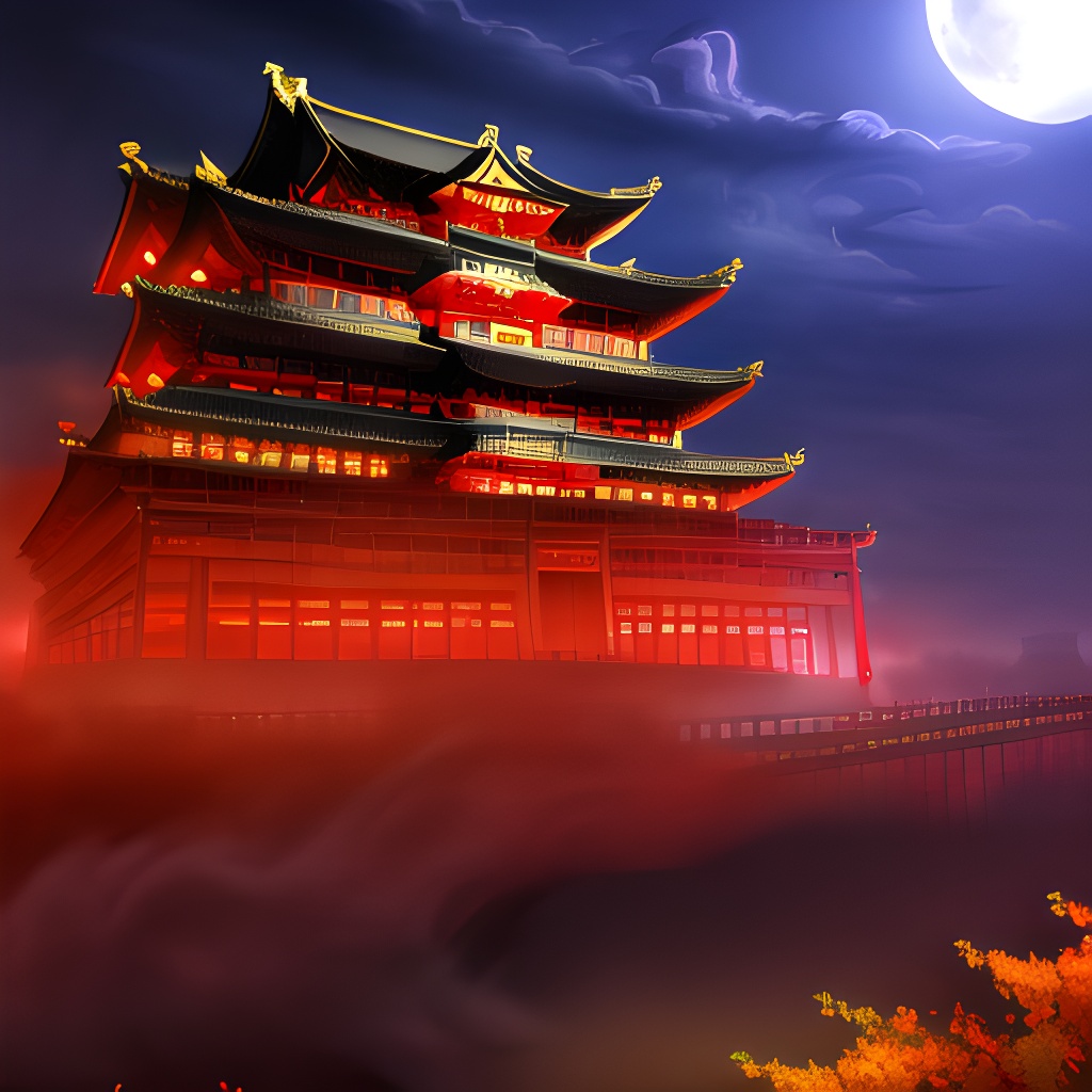 an和ae素材古代建筑图png格式-沙雕动画素材