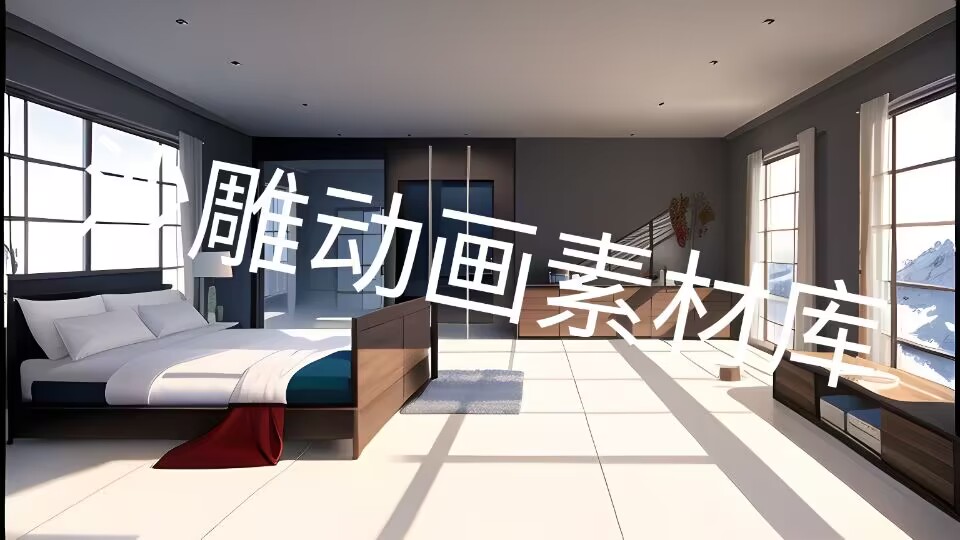 an和ae素材场景背景现代室内全部各种内饰图-沙雕动画素材